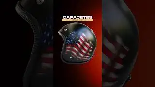 HARLEY DAVIDSON AMERICAN FLAG CAPACETE RETR&Ocirc; PERSONALIZADO - LIFESTYLE CUSTOM #shorts