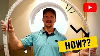How do you plaster FULL- CIRCLE Windows??? Secret Method REVEALED!