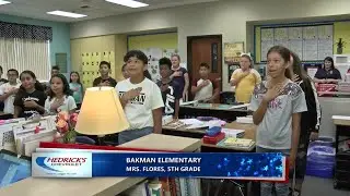 Bakman Elementary: Mrs. Flores CBS47