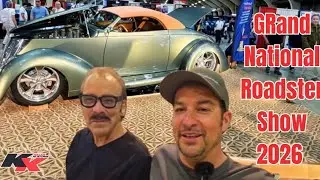 GRAND Nationals Roadster Show | AMBR 2026: Rick Dore Interview + Live Shifter Pinstriping