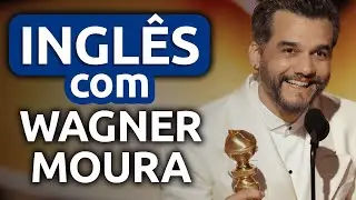 ENTENDA O DISCURSO COMPLETO DE WAGNER MOURA NO GLOBO DE OURO || Inglês com Discursos