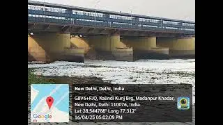 🚨 Yamuna River at Okhla Barrage Delhi | Shocking Condition Exposed! 🌊