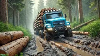 Extreme Biggest Logging Trucks in Action! World's Heavy Equipment Machines #3