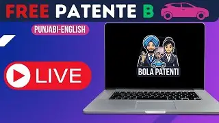 Patente B Lesson Live in Punjabi | QUIZ TIME | BOLA PATENTI