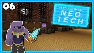 FTB NeoTech - Ep. 6 - Best Early Game AE2 System & New Mining Drill