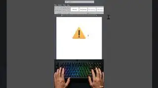 Warning symbol in Ms Word #iktrickss #mswordtricks