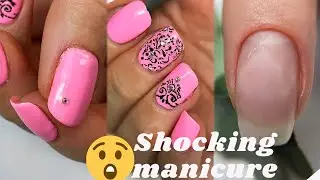 😱 Correcting SHOCKING Manicure From Nail Tech Of 11 YEARS