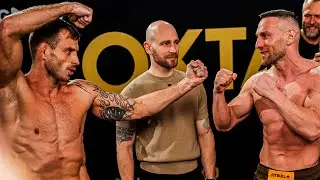 Official Weigh-In | OKTAGON 82 🇬🇧🇮🇪