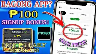 NEW RELEASE APP FREE ₱100 + ₱5 DAILY DIRECT PAYMAYA LIVE PAYOUT WITH MY OWN PROOF OF PAYOUT!