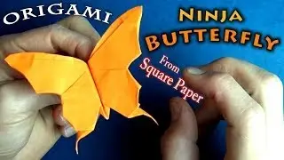 Origami Flapping Butterfly