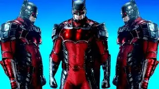 Batman Arkham Knight Justice league 3000 Skin : FreeRoam  Combat & Batmobile