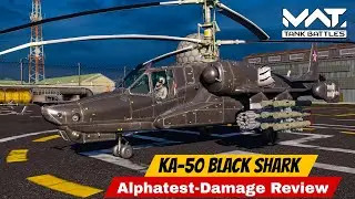 KA-50 Black Shark Helicopter Test drive/ damage Test #mwt #modernwarshipstanks