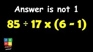 Can You Solve This Tricky Math Problem Super Fast?