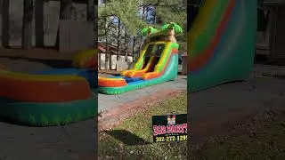 Water slide rental now available! #waterslide #bouncehouse #partyrental