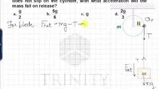 JEE mains 2014 solutions   physics   rotational dynamics   By TRINITY
