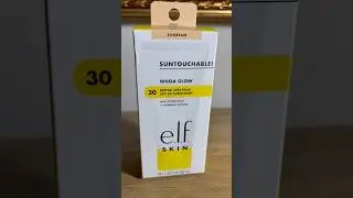 e.l.f. skin suntouchable whoa glow sunscreen and primer spf 30 | sunbeam