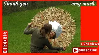 Sun reflection, mirror, sun, wood, DIY