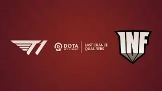 [FULL HD] T1 vs INF.UESPORTS - Game 2 - The International - DPC LCQ Group B