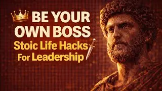 Be Your Own Boss | Stoic Life Hacks for Unbreakable Leadership 👑🗿 stoicism leadership