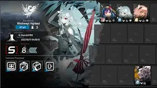 [Arknights] CC#7 Pine Soot Day 9 Windswept Highland Risk 8 4 OP clear