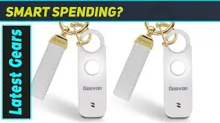 Geevon 2 Pack Alarms: Your Best Rechargeable Personal Safety Solution!