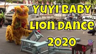 舞龙麒狮 2020 CNY15 Baby Lion Dance by YuYi | Kepayan 88 KK Sabah Malaysia