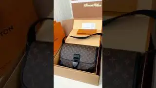 Loui Vuitto Newport Messenger Bag MM Damiere Cobalt LV Crossbody men's Bag
