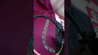 latest blouse embroidery designs 🥻 Short