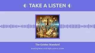 Golden Standard Podcast Ep 6: Breaking News  Gold Highs point to $3500!
