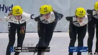 News Day 9 Short Track Speed Skating Women's 1000m Relay #LakePlacid2023