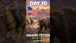 USA Roadtrip 🇺🇸 &ndash; Day 10 | Grand Teton hiking, wildlife and a Wyoming rodeo