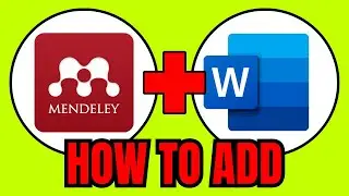 How To ADD Mendeley To Word (FULL GUIDE) 2026