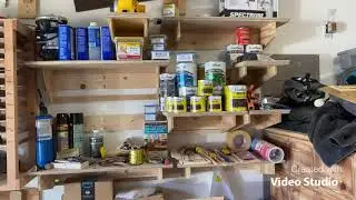 Small wood shop setup 1 car garage