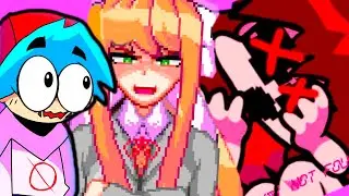 МОНИКА YБИЛА ГЁРЛФРЕНД ??? - FRIDAY NIGHT FUNKIN VS Monica Mod
