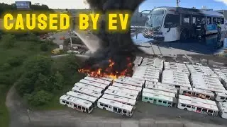 SEPTA's Midvale Scrapyard Fire Caused By EV Buses