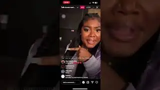 Mikey Epps from The Chi IG live February 9, 2024