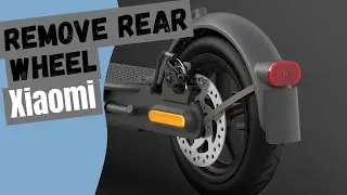 Remove Rear Wheel Xiaomi E-Scooter 1S / PRO 2 🔧🪛🔨