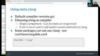 “why and how to use clang compiler with Yocto Project” by Khem Raj