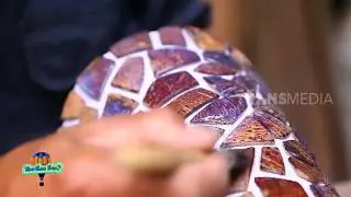Kreatif, Membuat Helm Dari Batok Kelapa | TAU GAK SIH