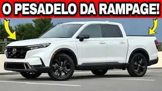 💥 NOVA PICAPE DA HONDA NO BRASIL VAI ATERRORIZAR O MERCADO!