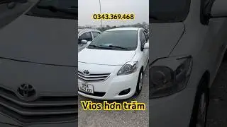Toyota Vios 2010 chỉ hơn trăm #otocu #dungxeco #vios