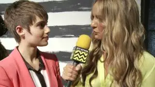 AfterBuzz TV Interviews Sami Gayle @ Alice + Olivia Spring 2013