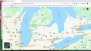 Map of Michigan