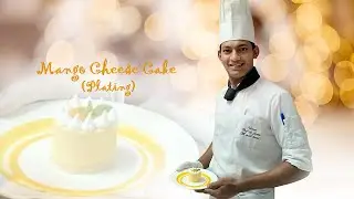 QUICK AND EASY PLATING MANGO CHEESE CAKE