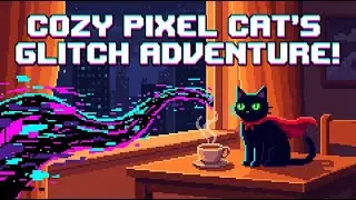 &ldquo;Black Pixel Cat vs. The Glitch | Short Story&rdquo;