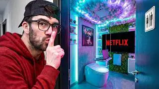 Я превращаю свою Ванную в СЕКРЕТНУЮ GAMING ROOM