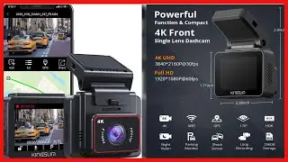 Kingslim D5 Dash Cam Review: Crystal Clear 4K Video and Smart Features for Safer Driving