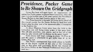 Gridiron Champions - The Starters - 1928 - Green Bay Packers at Providence Steam Roller