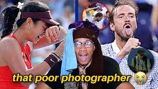 WILDEST US Open Day 1 EVER?! | Medvedev's UGLY Meltdown, Eala's INSANE comeback