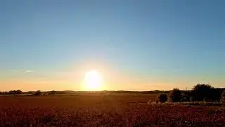 Beautiful Sweden Sunset Timelapse | Stunning Countryside Landscape in Ekebyborna